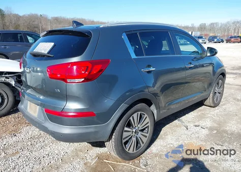 2015 Kia Sportage Ex z USA, uszkodzony, nr VIN KNDPCCACXF7722804
